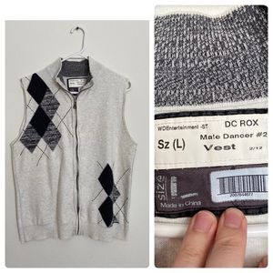 Disney Cruise Line Cast Member Zip Up Vest Dancer • Sz L High School Musical?